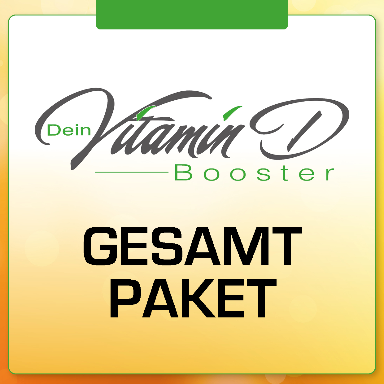 Vitamin D Booster Gesamtpaket