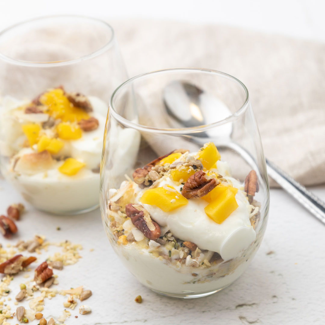 Knuspermüsli Pekannuss-Mango